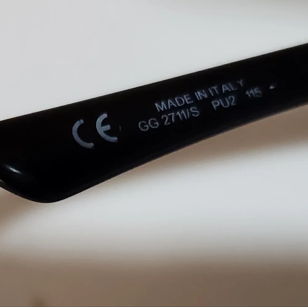 Gucci Rimless Shield Sunglasses - Picture 6 of 8